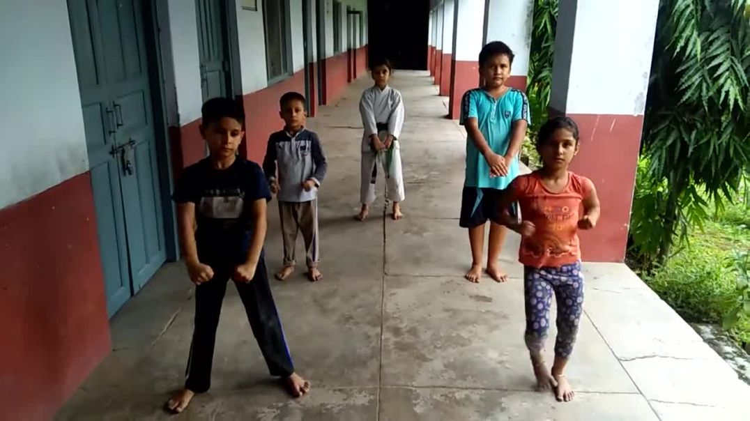 first day of S.S Karate School