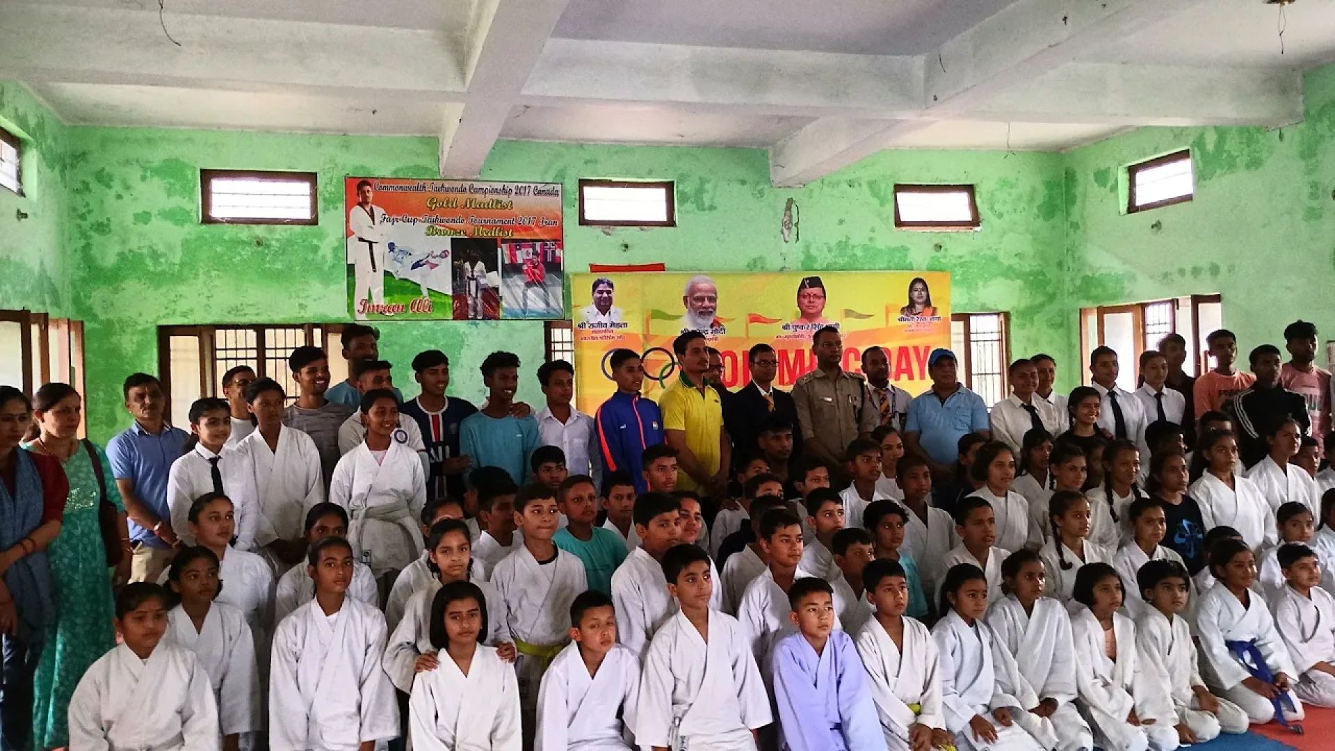 A day of Karate Tournament in Tanakpur #districtkarate #sskarateschool #viral #fight @Olympics